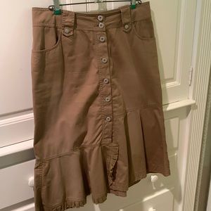 Oilily olive green skirt size 40